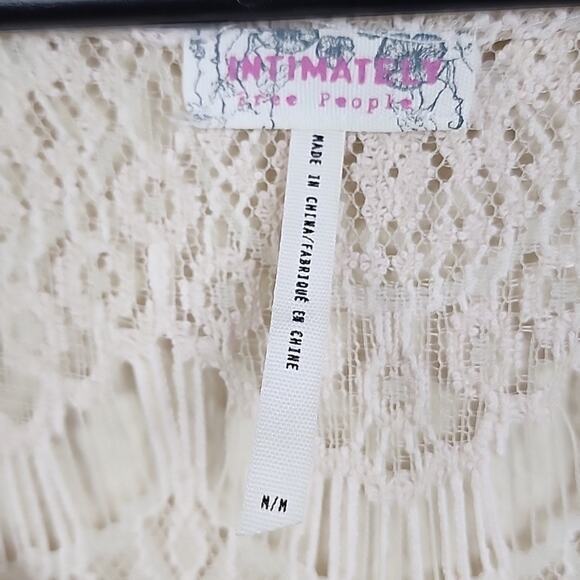 Free People Peekaboo Lace Scalloped Dress - Picture 3 of 9